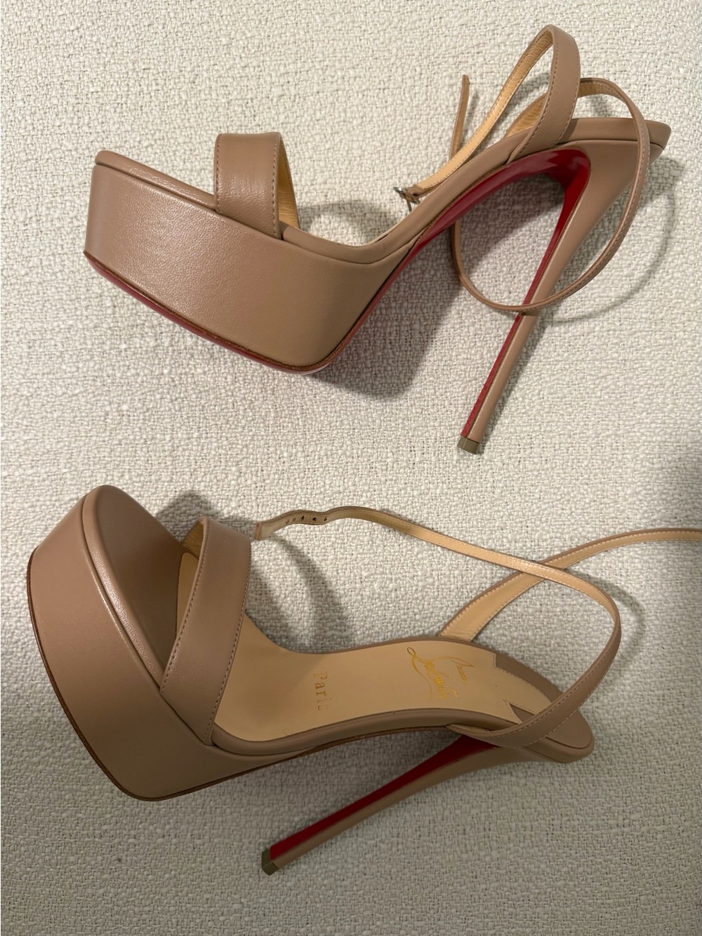 Christian Louboutin 150mm Loubi Queen Alta Platform sandals